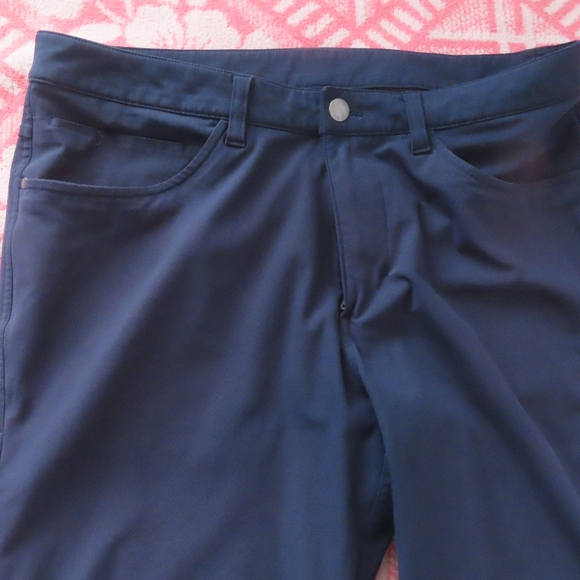 Lululemon Men’s ABC Pant Classic  Warpstreme LM5426S Blue Size 32 (34x29) - Picture 3 of 5